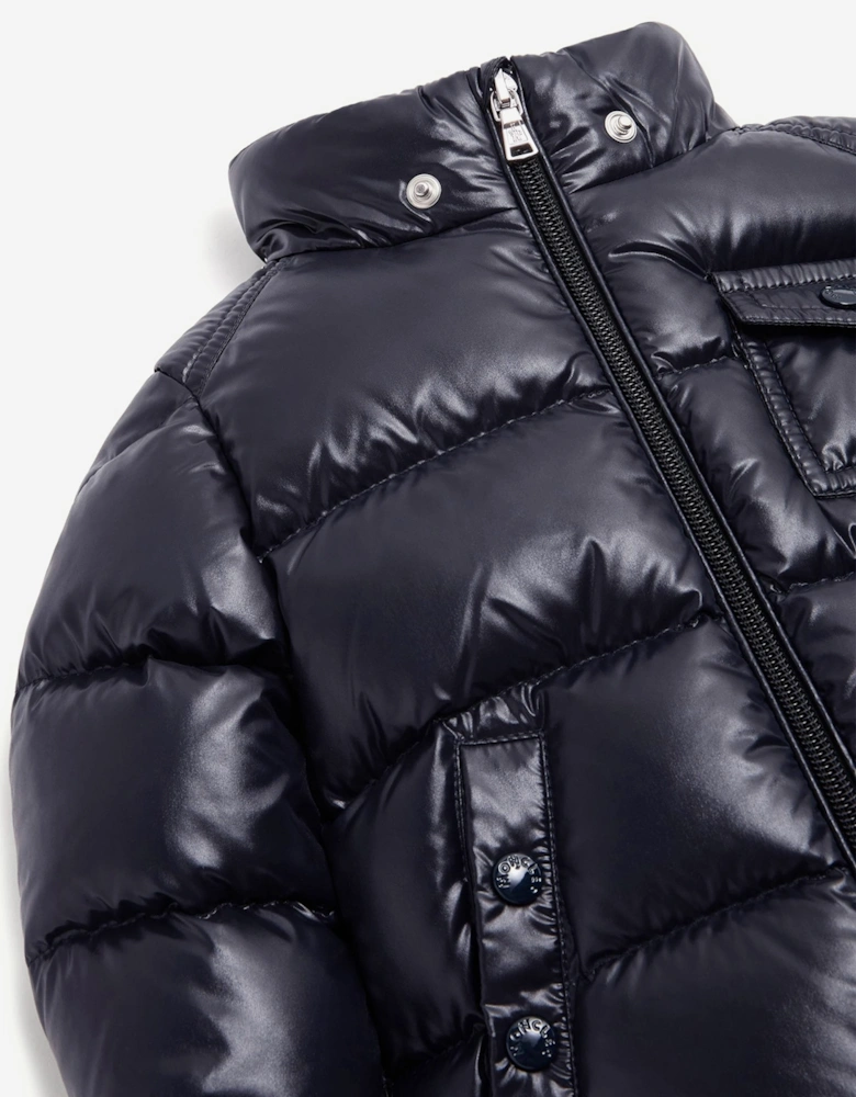 Moncler Enfant Baby Boys Down Padded K2F Jacket in Navy