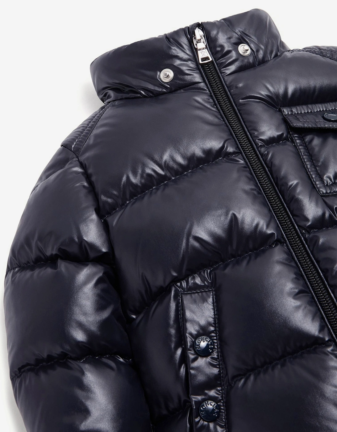 Moncler Enfant Baby Boys Down Padded K2F Jacket in Navy