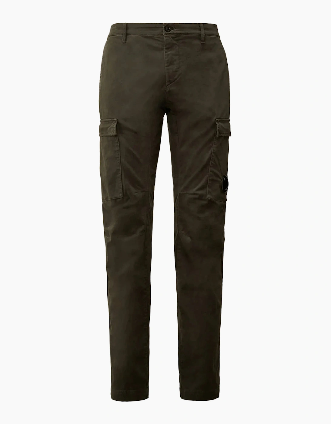 Stretch Satin Lens Cargo Pants