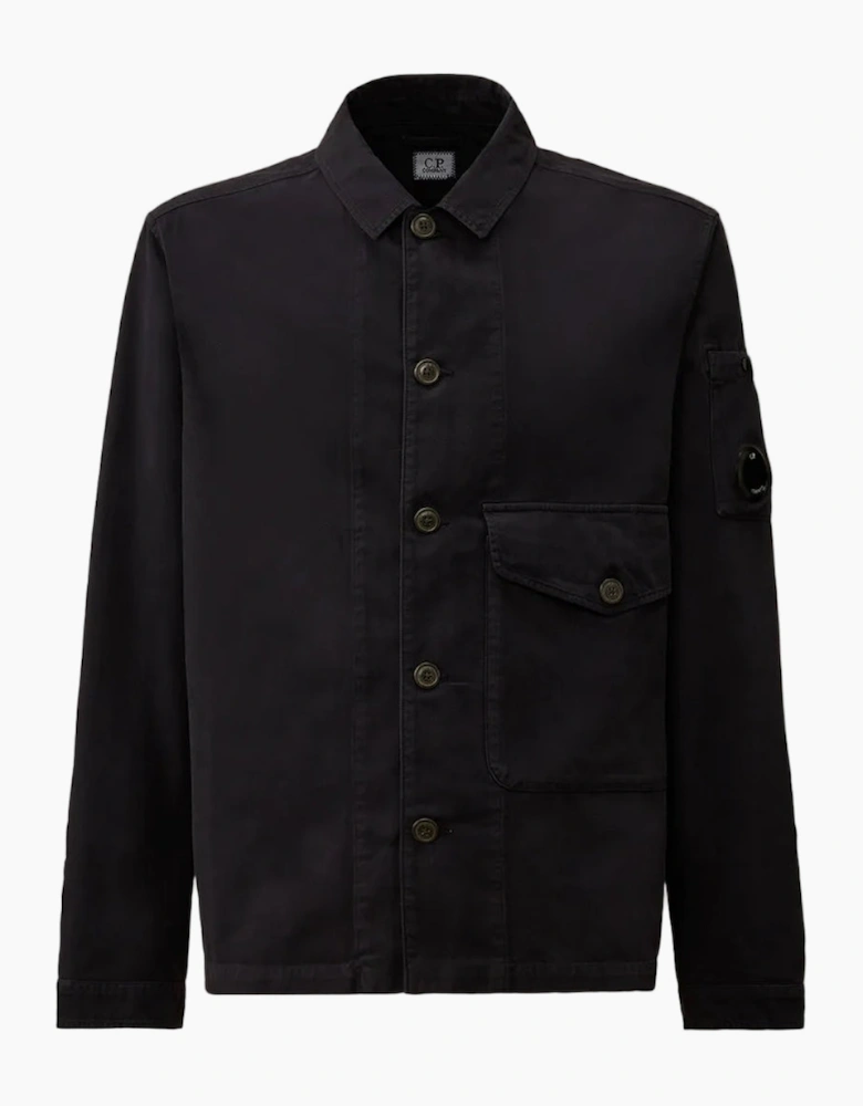 Vintage Army Structure Lens Overshirt