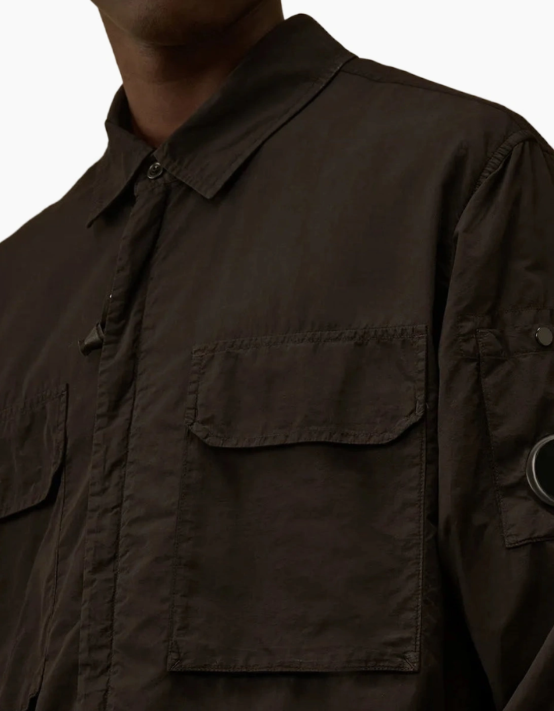Flatt Nylon Zipped Lens Overshirt