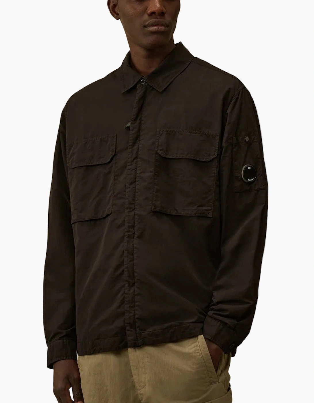 Flatt Nylon Zipped Lens Overshirt