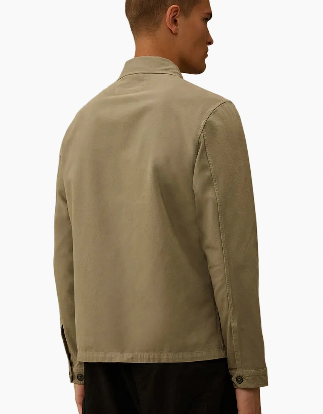 Vintage Army Structure Lens Overshirt