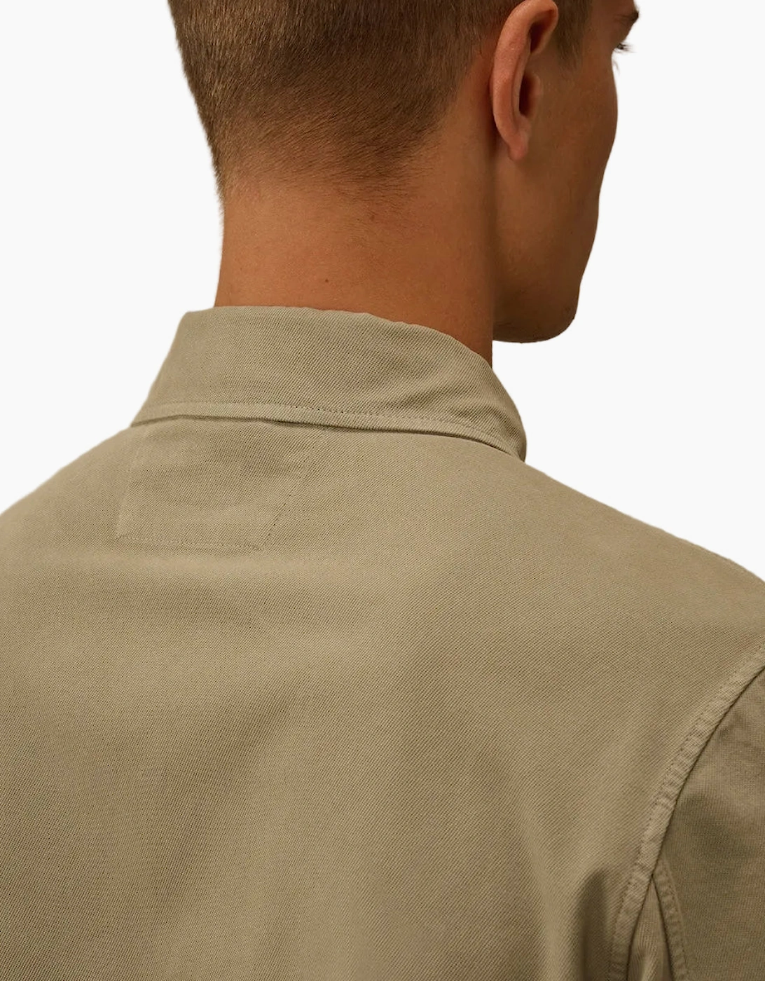 Vintage Army Structure Lens Overshirt