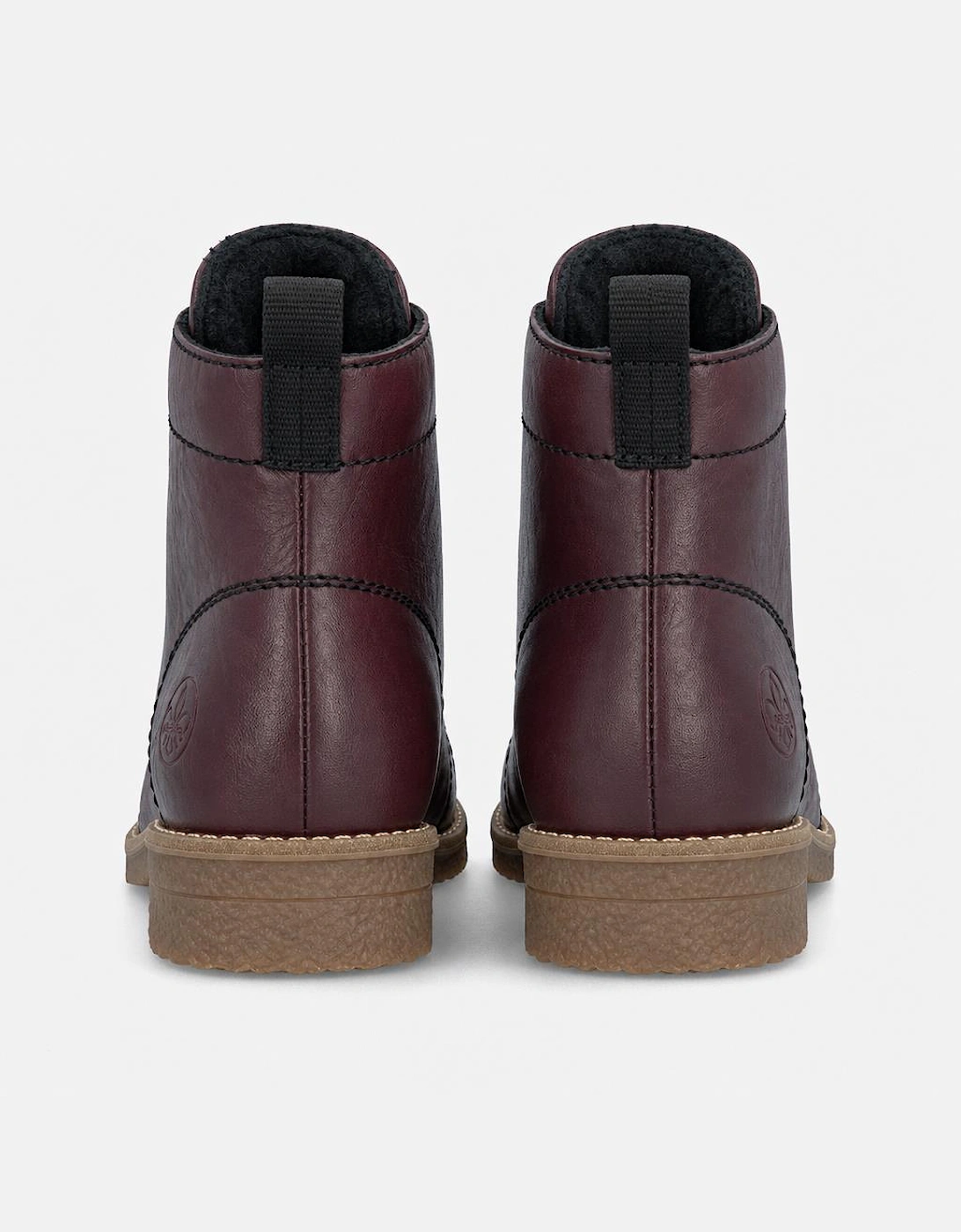 Rieker 73500 Womens Ankle Boots Red