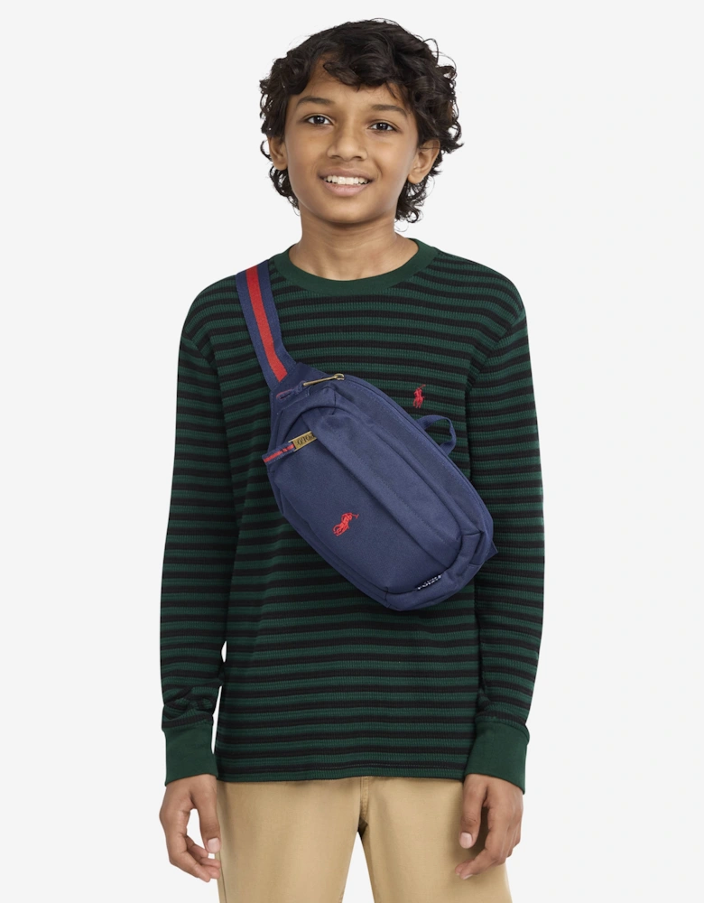 Ralph Lauren Boy Polo Colour Belt Bag in Navy (25cm)