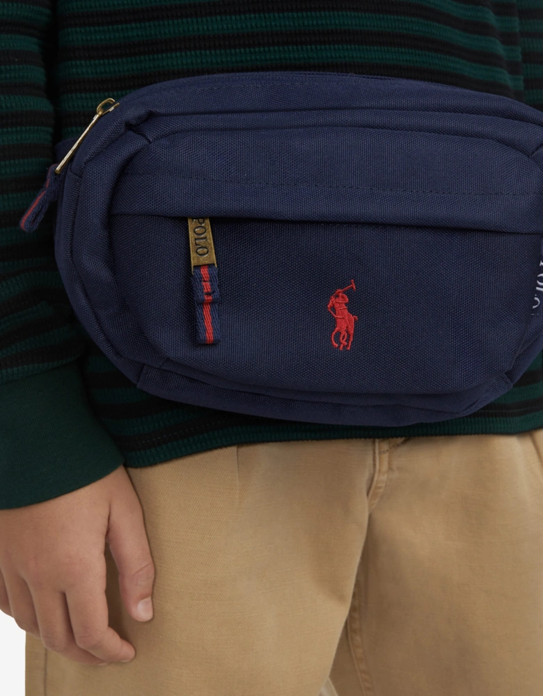 Ralph Lauren Boy Polo Colour Belt Bag in Navy (25cm)
