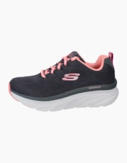 Charcoal / Coral