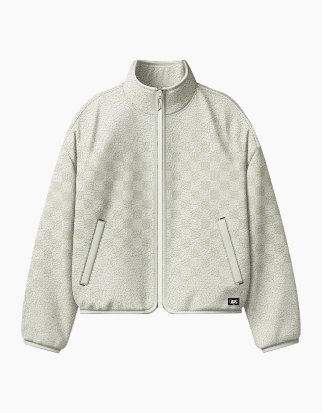Vans Womens Queens High Pile Full Zip Fleece