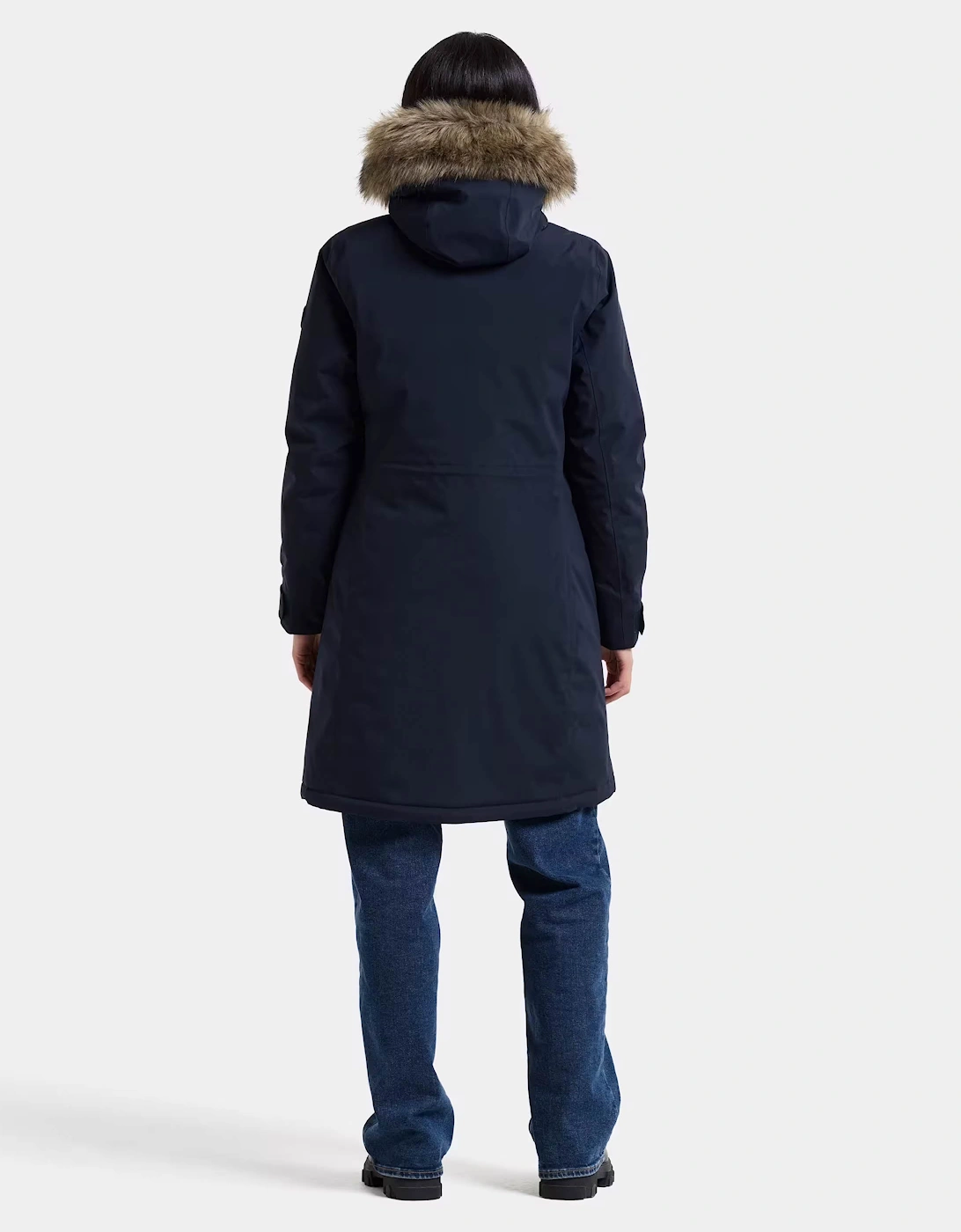 Didriksons Womens Erna Parka 2 - Dark Night Blue 999