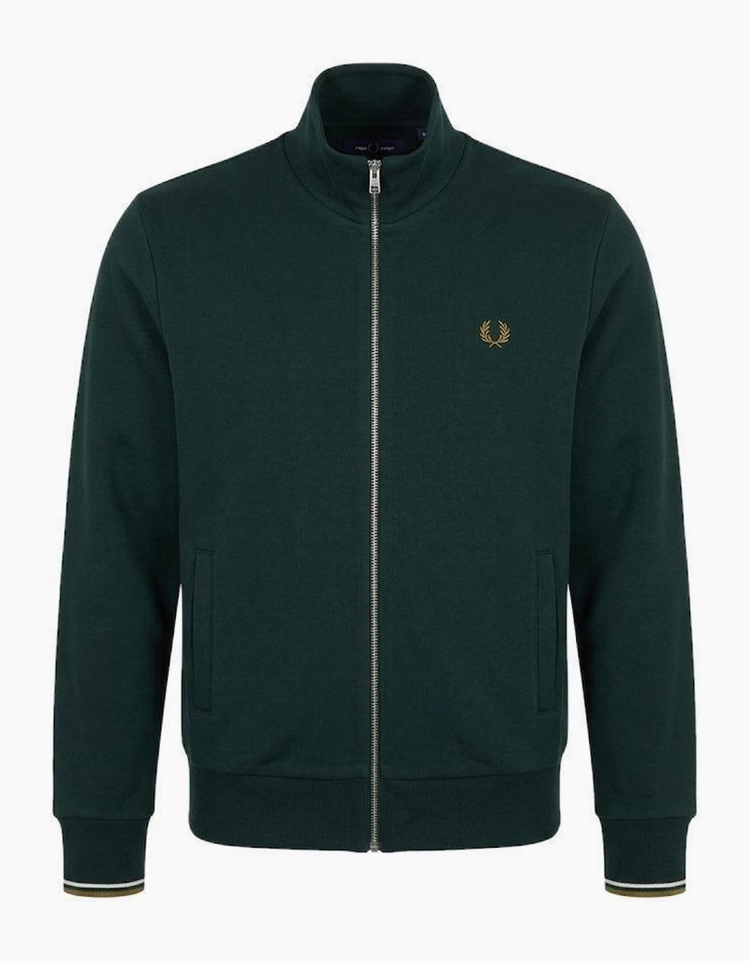Fred Perry Zip Through Sweatshirt Grassroots