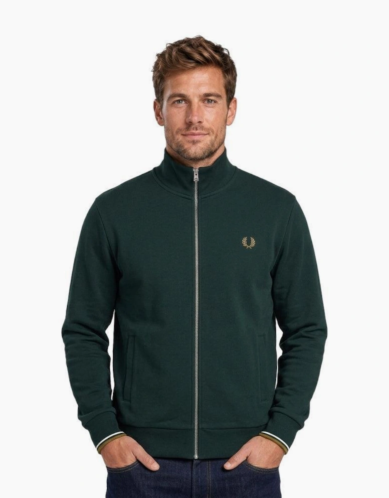 Fred Perry Zip Through Sweatshirt Grassroots