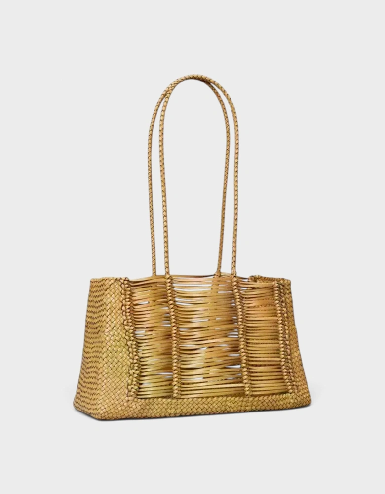 Hand-Woven Tote Bag Biscotti