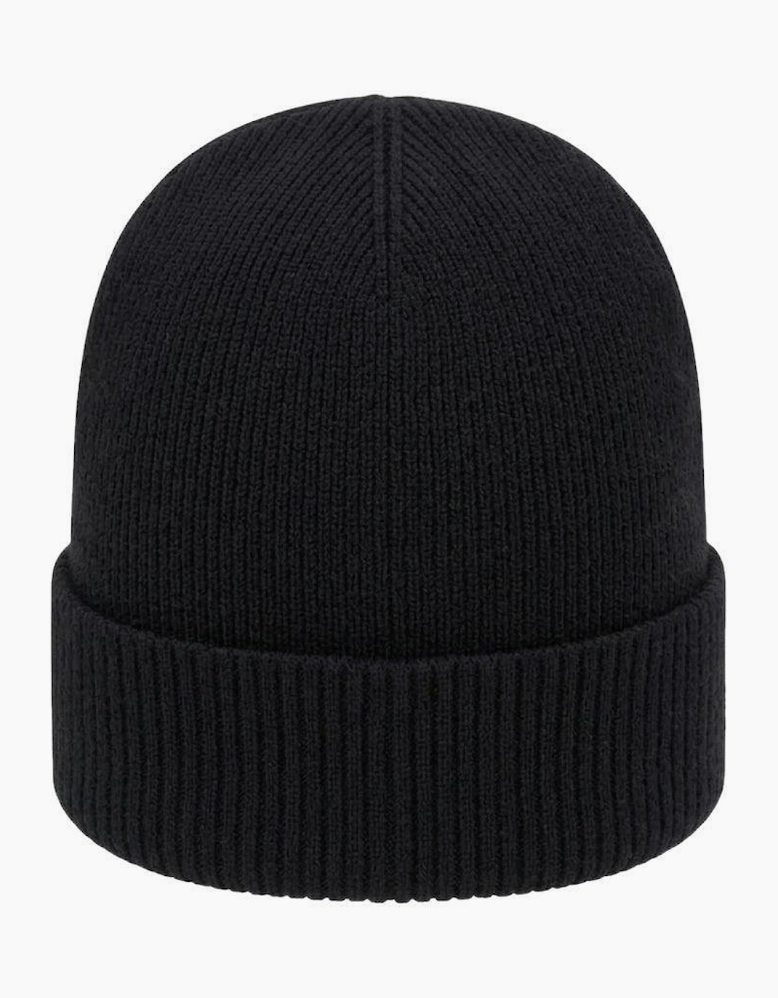 Fred Perry Classic Merino Wool Beanie Hat Navy/Snow White