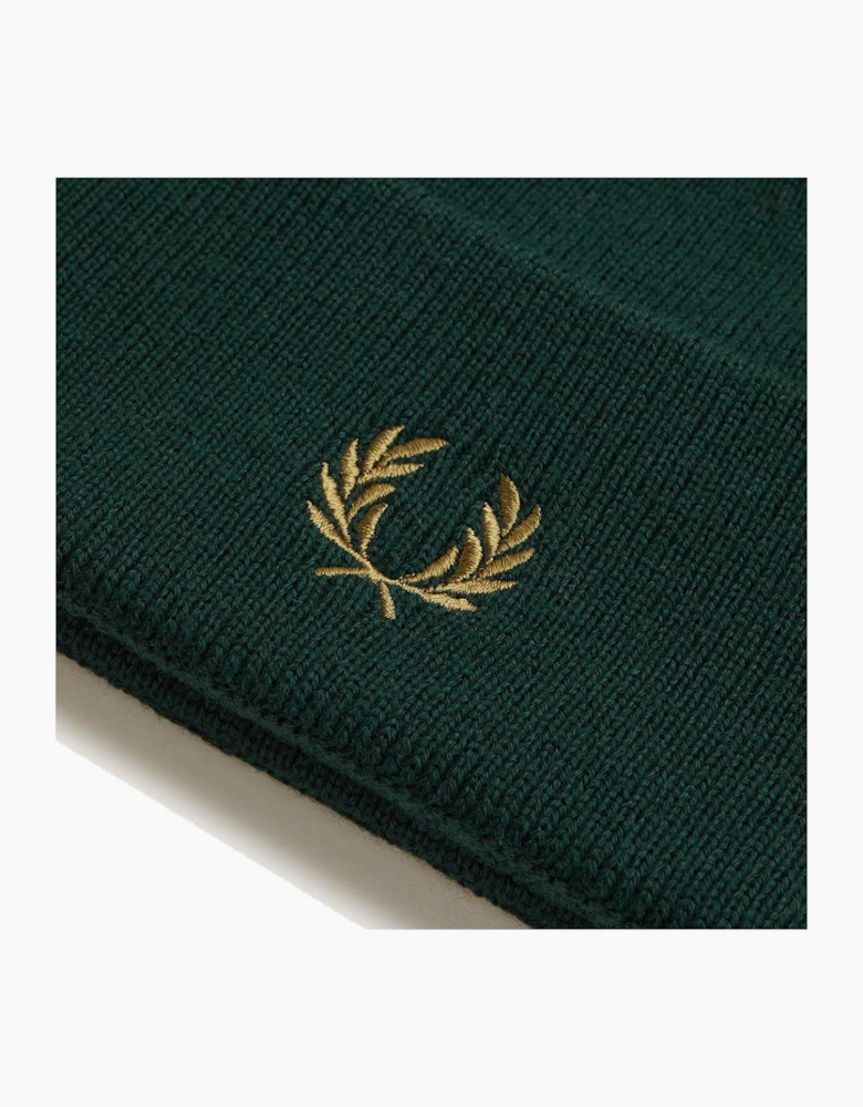 Fred Perry Classic Merino Wool Beanie Hat Grassroots