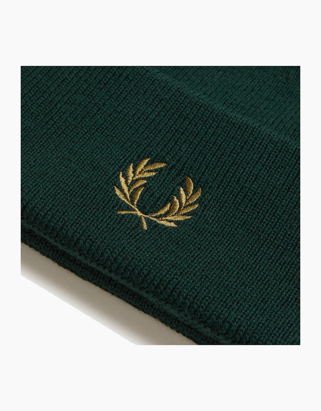 Fred Perry Classic Merino Wool Beanie Hat Grassroots