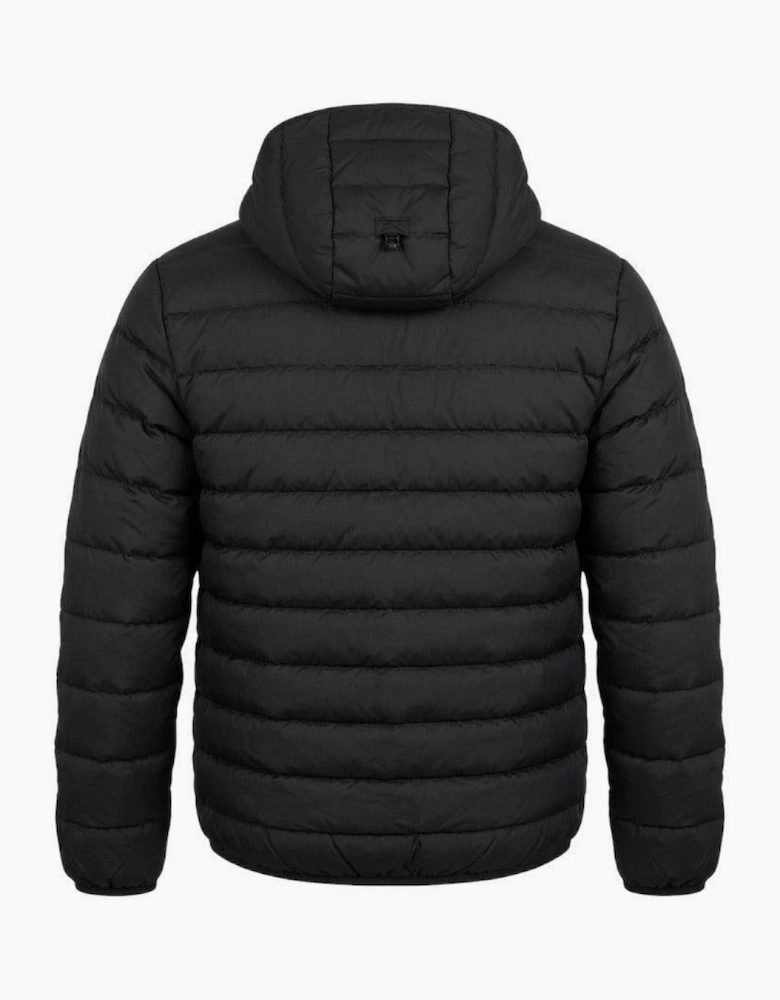 Fred Perry Hooded Insulated Jacket Black