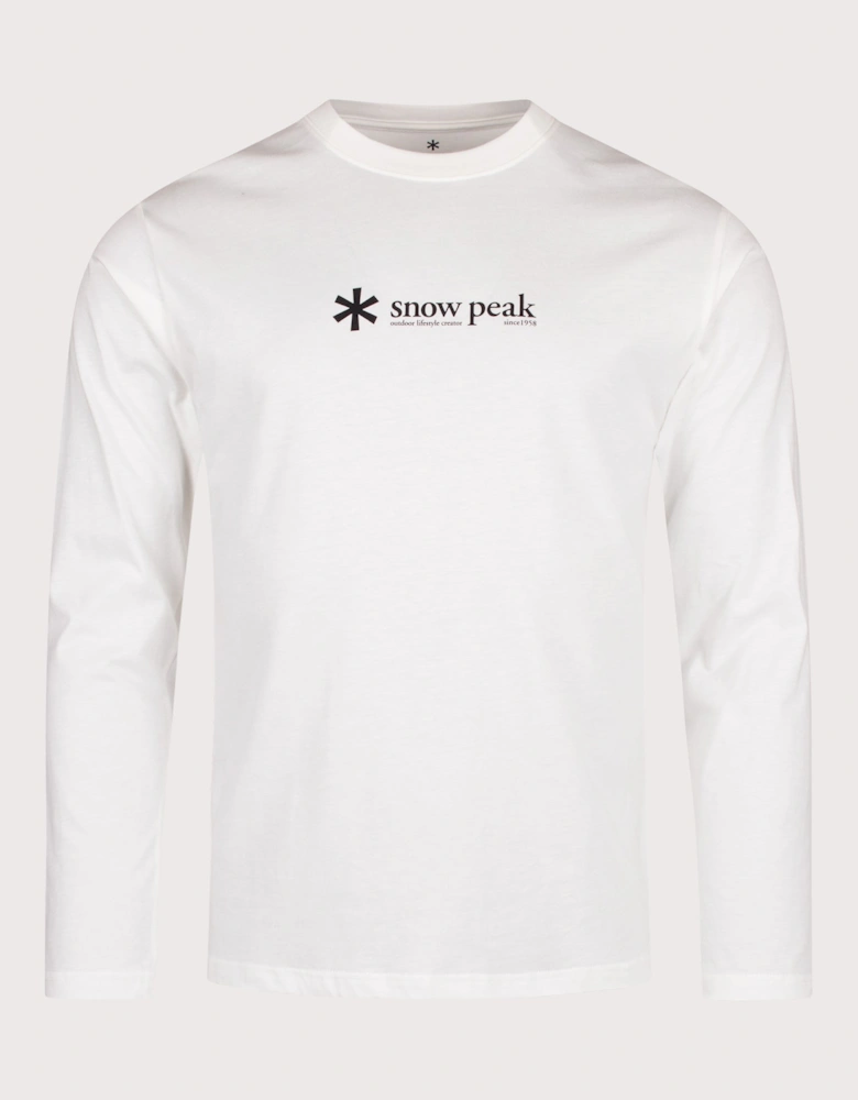Regular Fit Soft Cotton Logo Long Sleeve T-Shirt