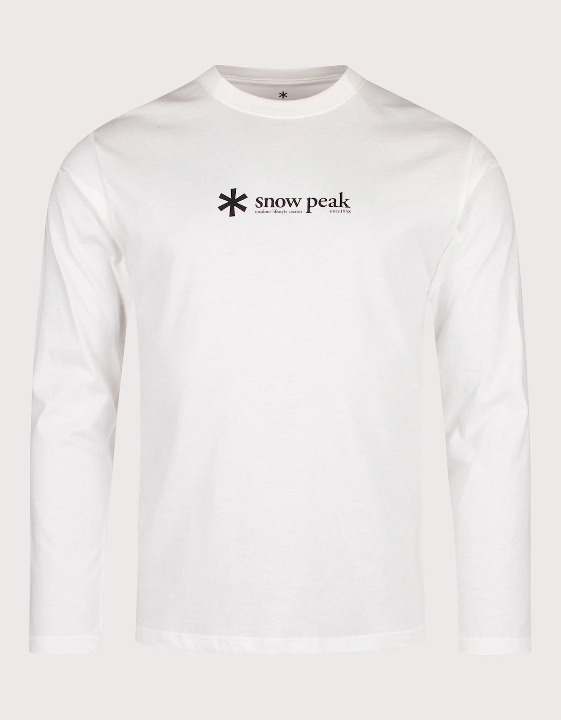 Regular Fit Soft Cotton Logo Long Sleeve T-Shirt