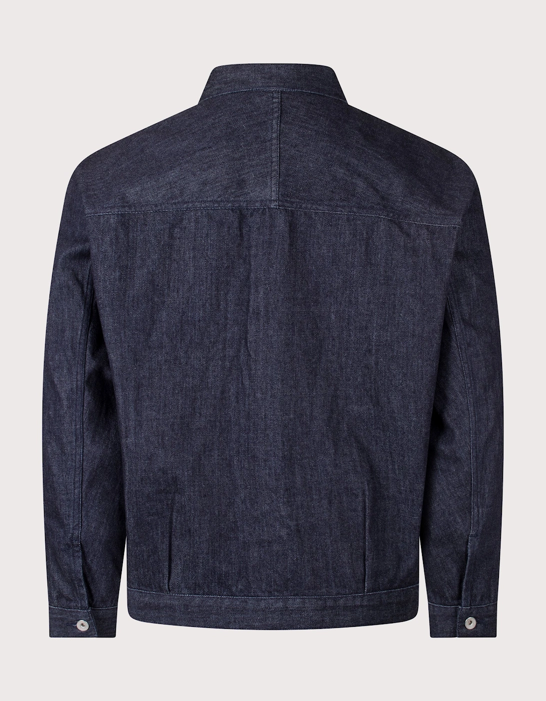 Relaxed Fit Short Denim Jacket