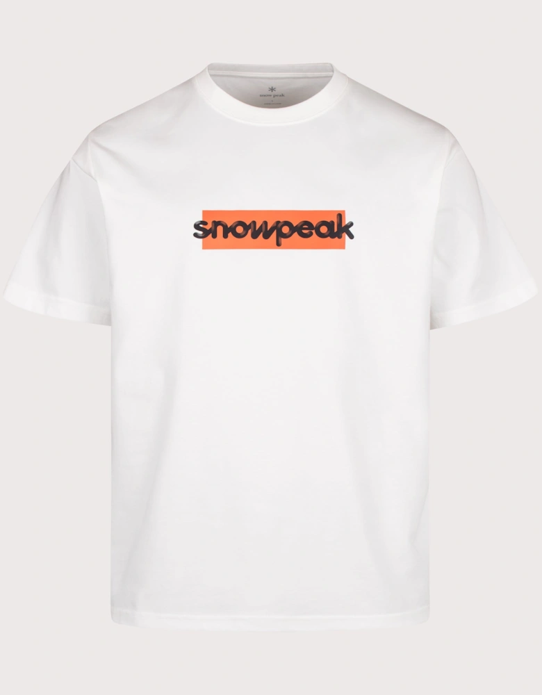 Regular Fit SP Reflective Typography T-Shirt