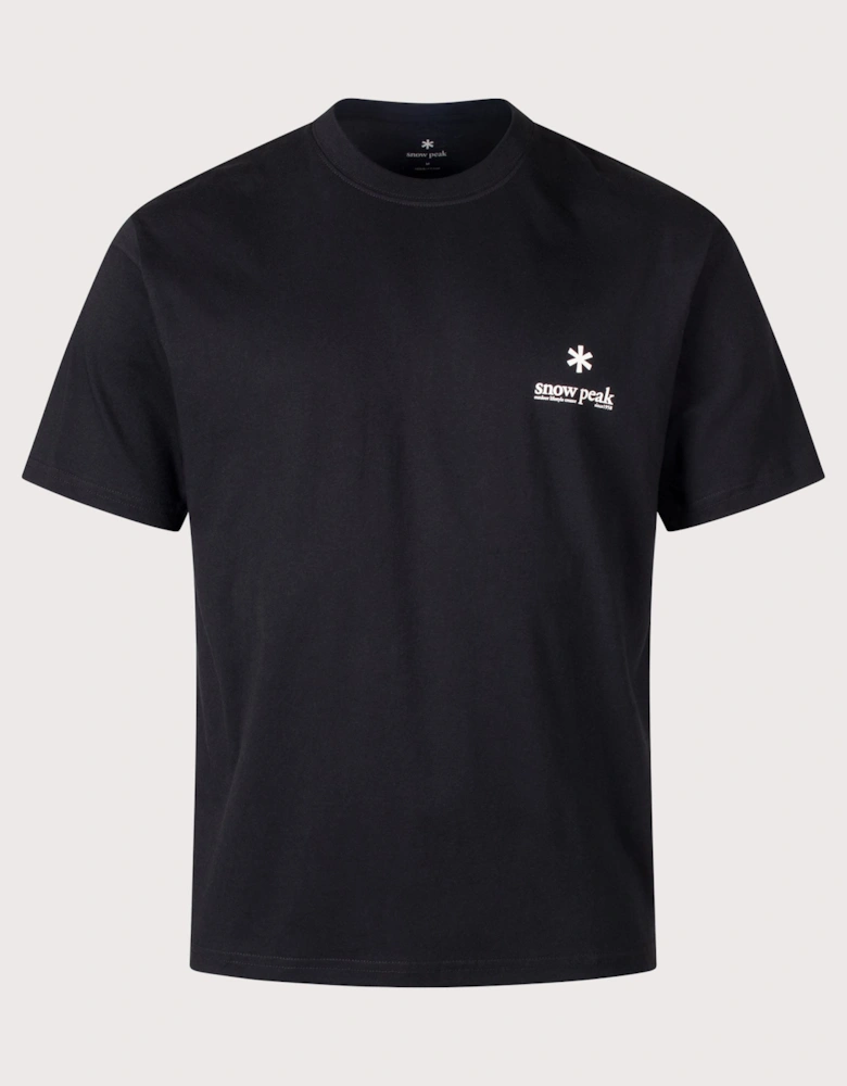 Relaxed Fit Soft Cotton Logo T-Shirt
