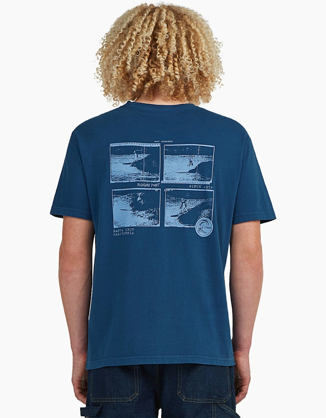 O'Neill Mens O'Riginals Retro Back-Print Short Sleeve T-Shirt