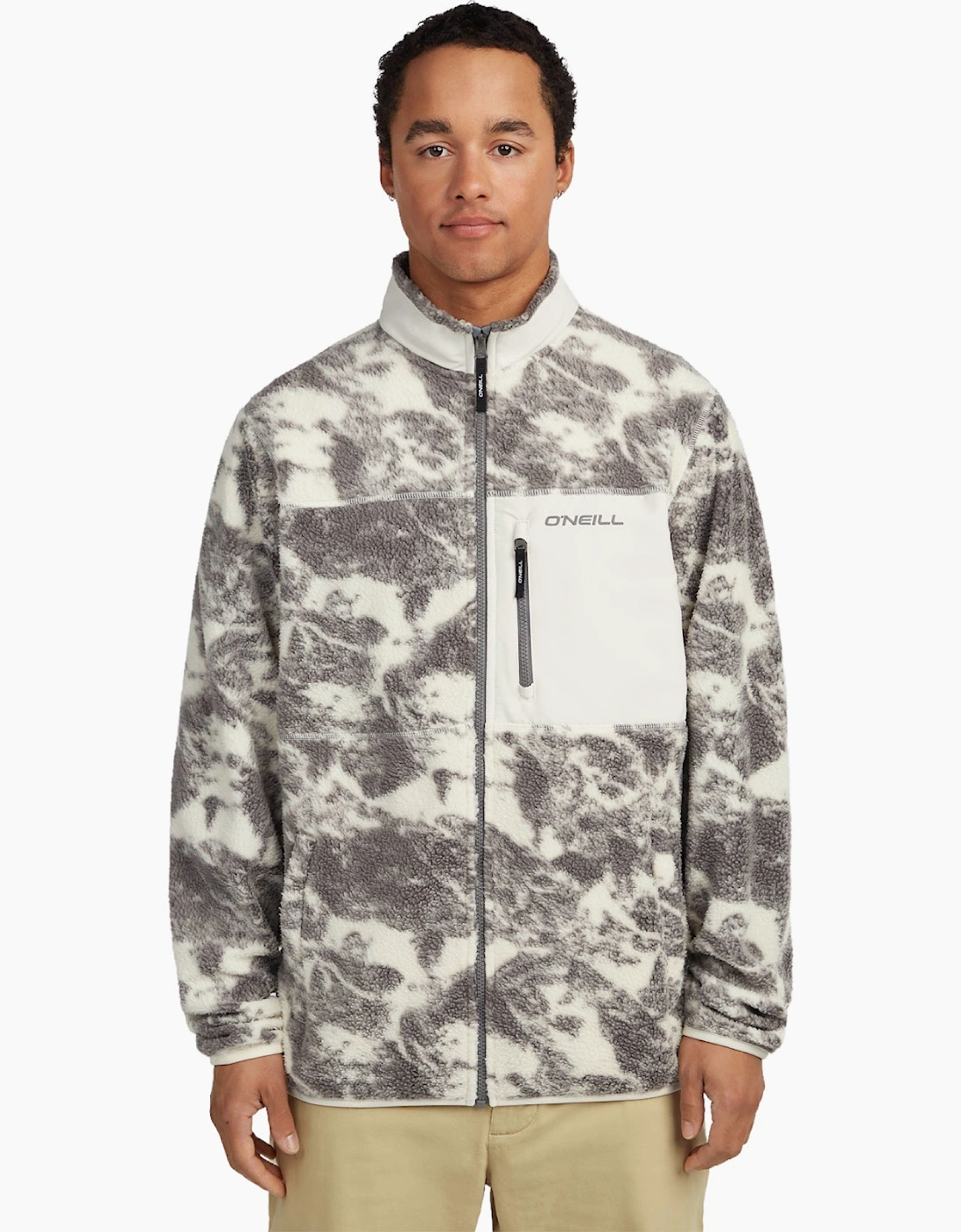 O'Neill Mens Must-Have High Pile Full Zip Fleece