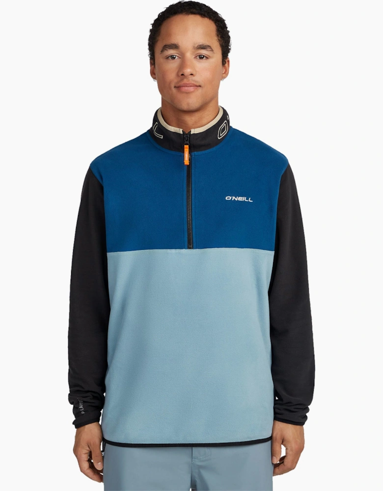 O'Neill Mens FWC'Cruz Triple Polartec Half Zip Fleece
