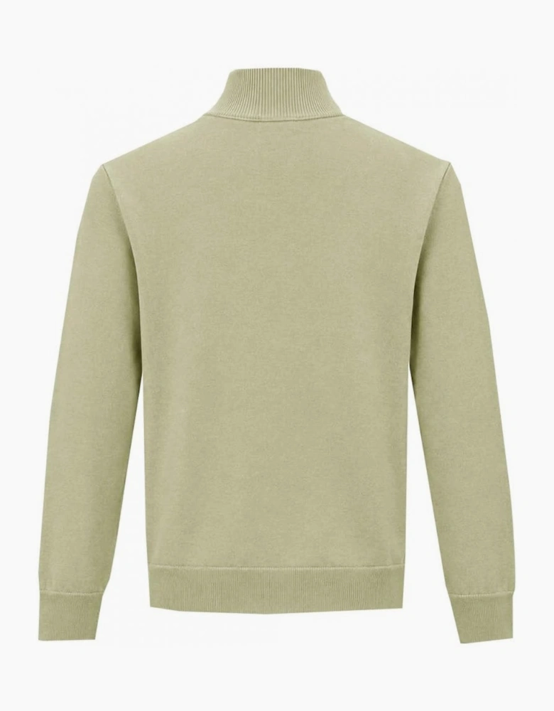 Hugo Boss Men's Beige Kano Knitted Zip Jacket