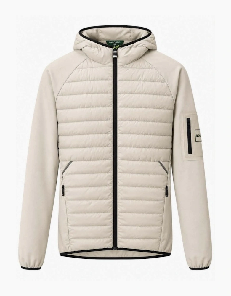 Hugo Boss Men's Beige Urbanex Hybrid HD Lightweight Jacket