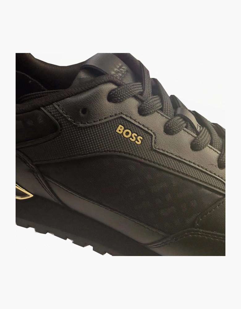 Hugo Boss Men's Black Parkour runn Trainers