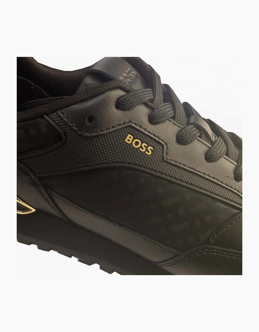 Hugo Boss Men's Black Parkour runn Trainers