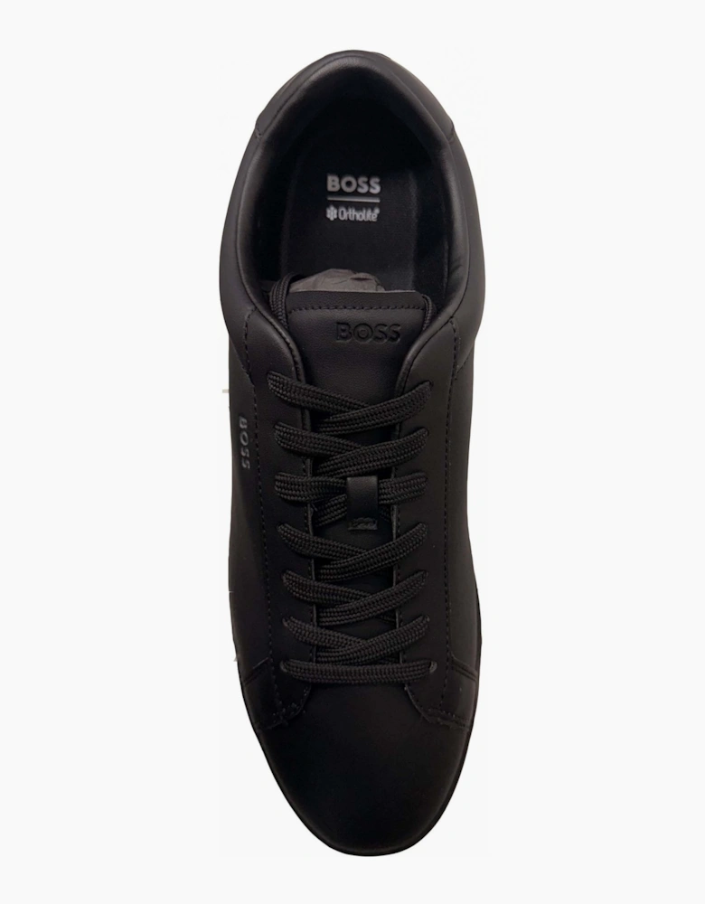 Hugo Boss Men's Black Nitan lowp Trainers