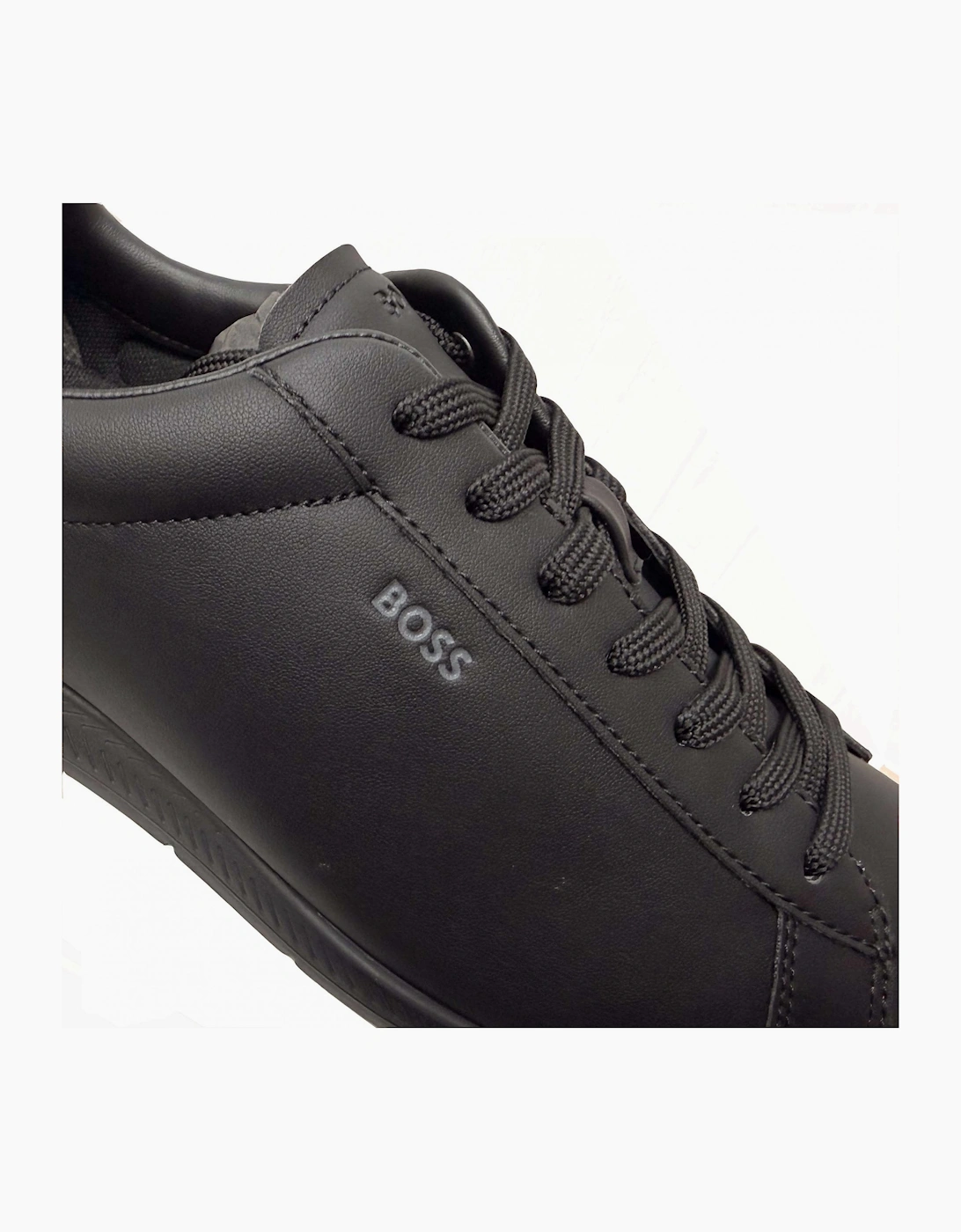 Hugo Boss Men's Black Nitan lowp Trainers