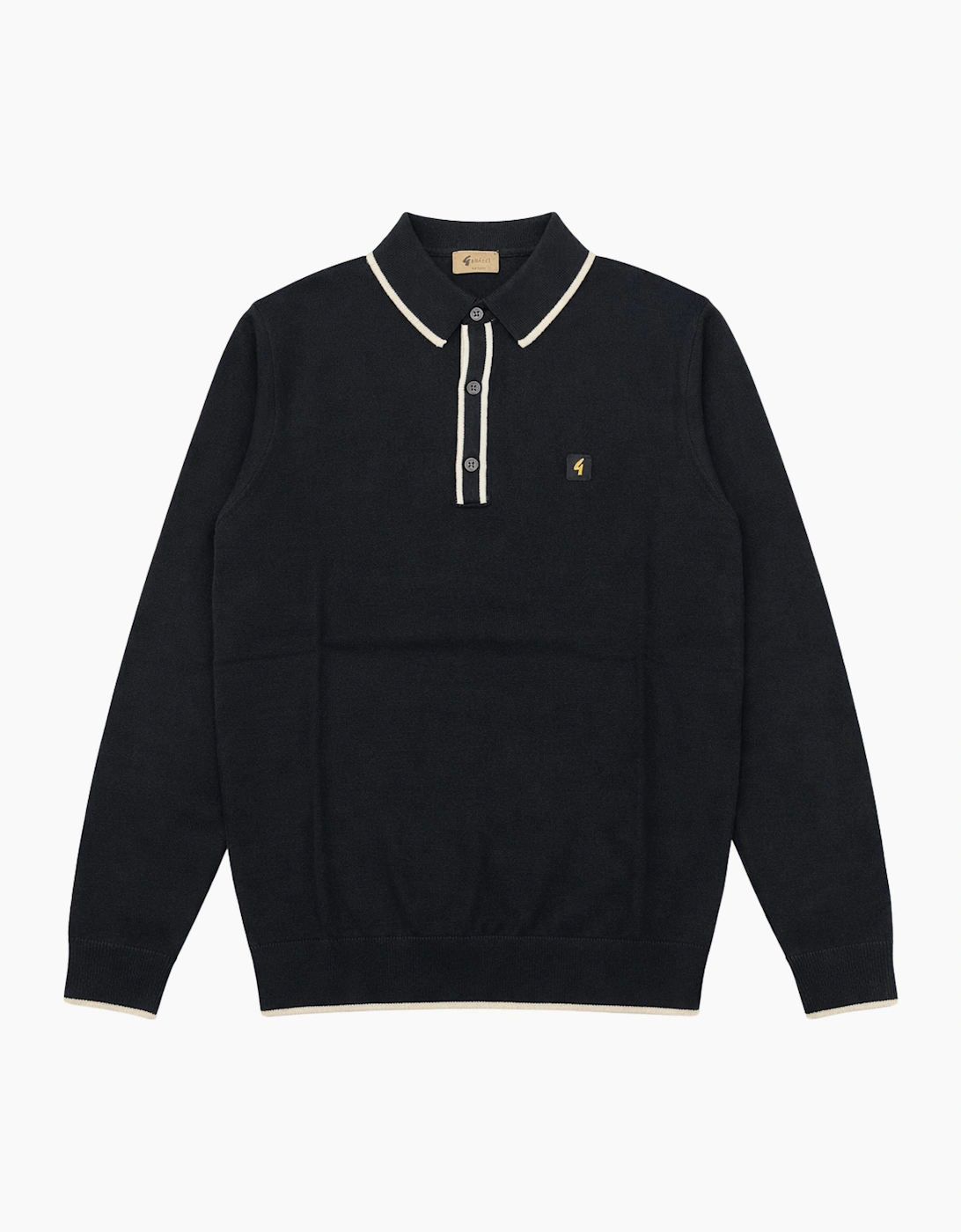 Gabicci Vintage Lineker Navy Polo Shirt