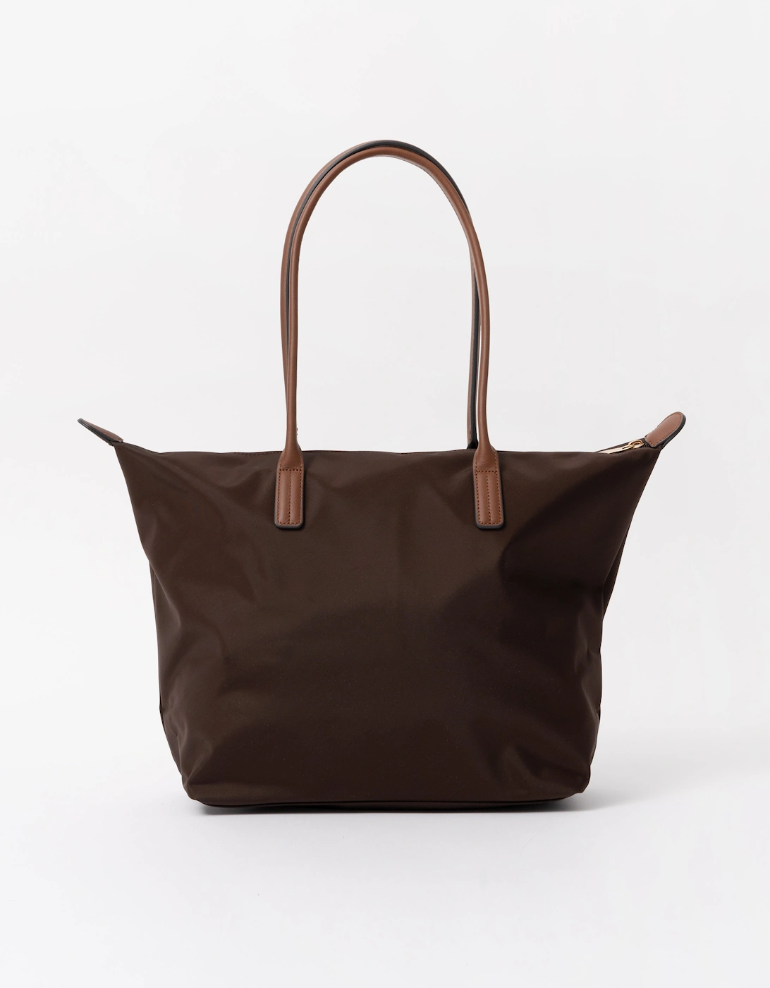 Tommy Hilfiger Popette Womens Tote Bag - Fondant Brown