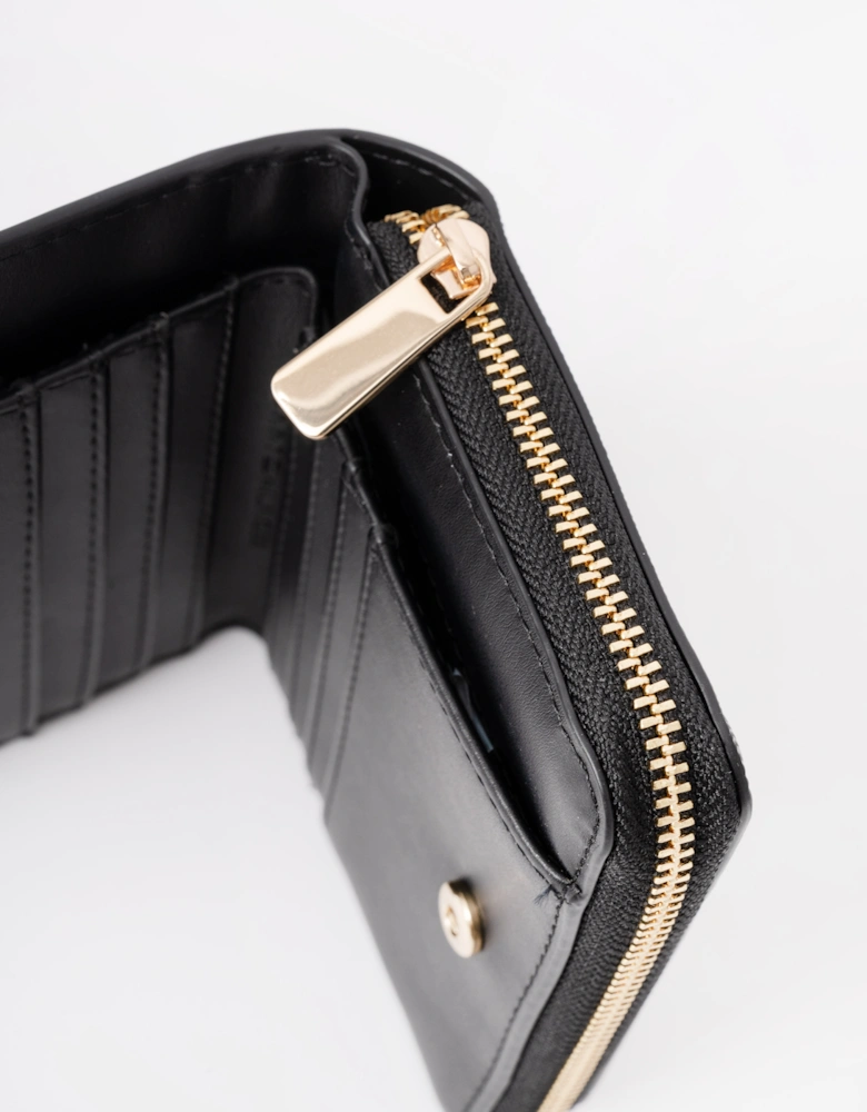 Tommy Hilfiger TH Modern Womens Medium Zip Wallet - Black