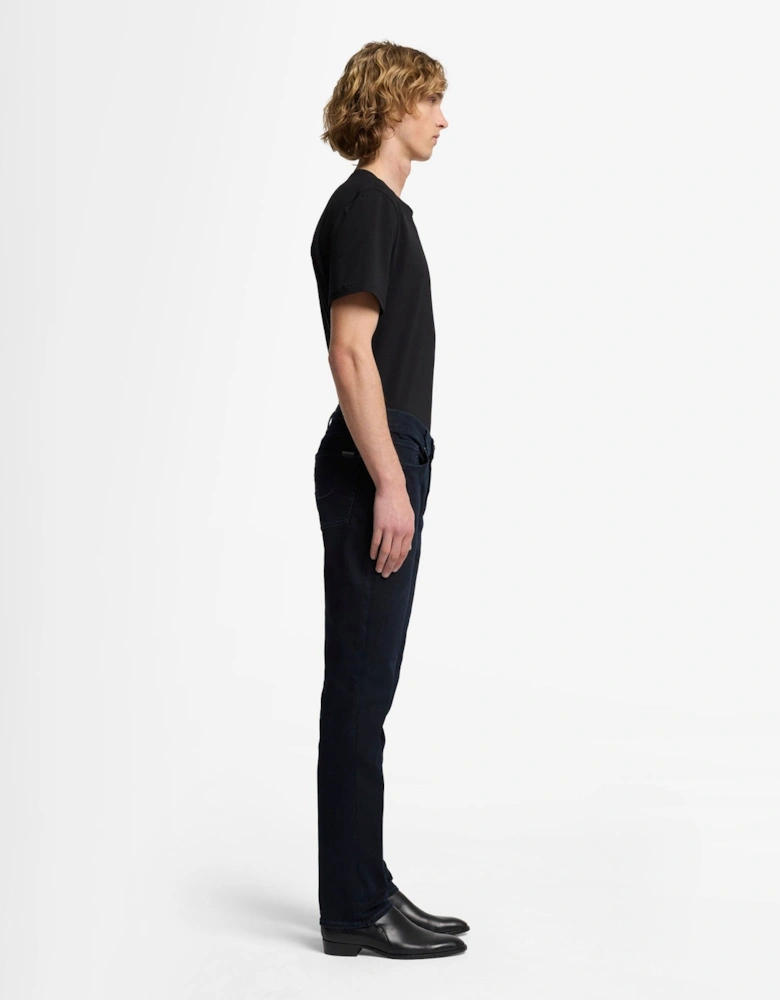 7 For All Mankind SLIMMY Mens Slim Fit Luxe Performance Eco Denim Jeans - Blue Black