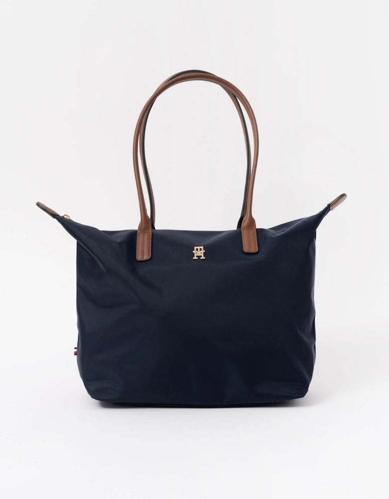 Tommy Hilfiger Popette Womens Tote Bag - Space Blue