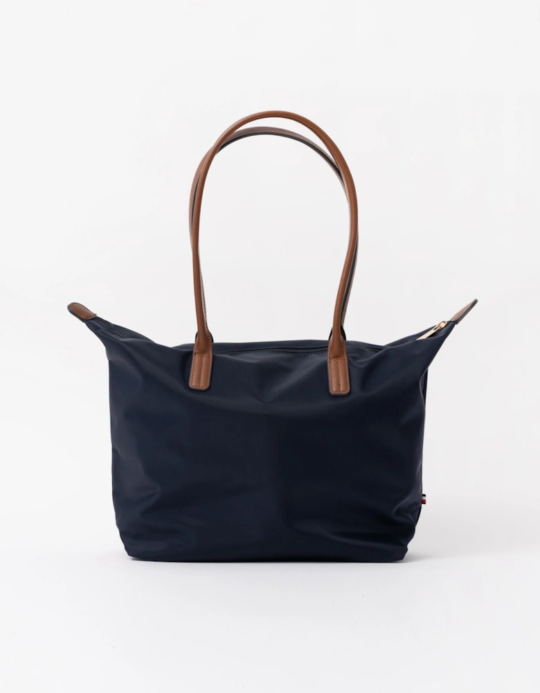 Tommy Hilfiger Popette Womens Tote Bag - Space Blue