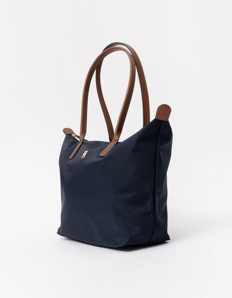 Tommy Hilfiger Popette Womens Tote Bag - Space Blue