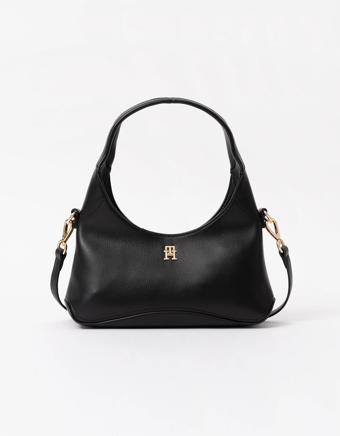 Tommy Hilfiger TH Everyday Womens Mini Hobo Bag - Black