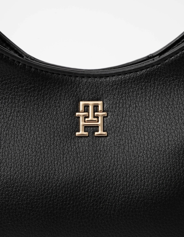 Tommy Hilfiger TH Everyday Womens Mini Hobo Bag - Black
