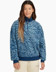 Blue Swirl Zebra