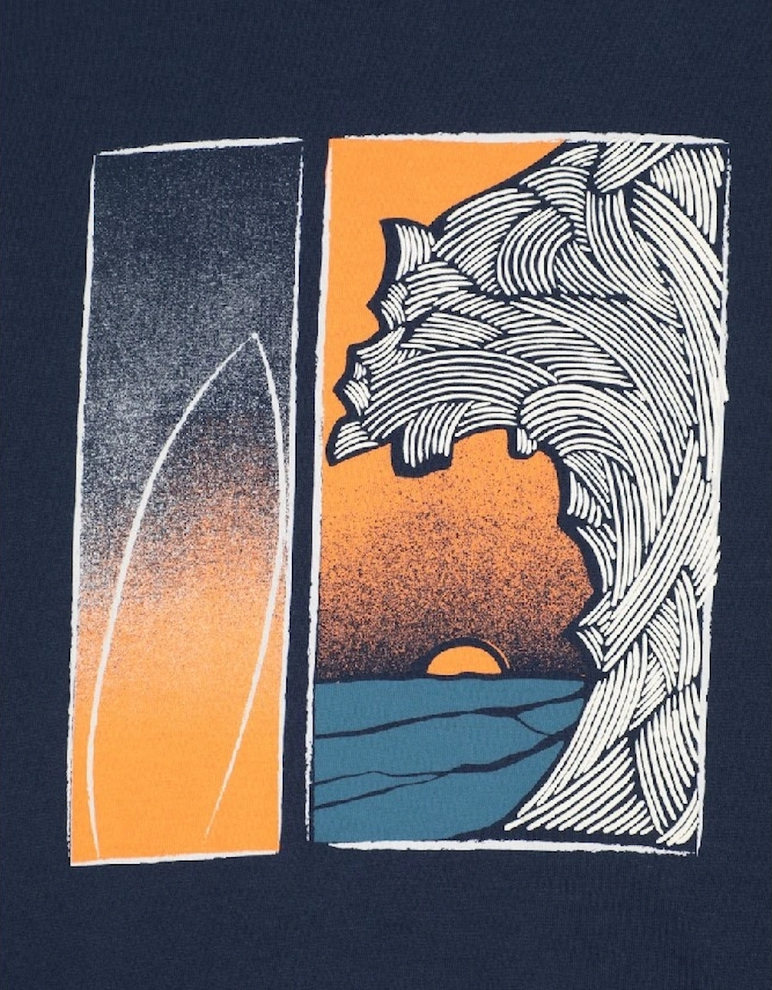 Mountain Warehouse Mens Surfer Organic T-Shirt