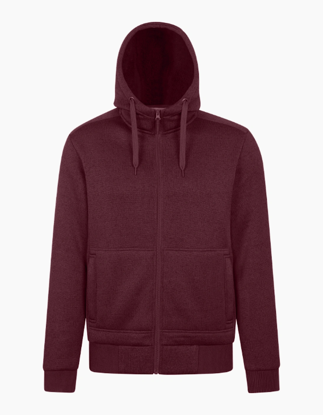 Mountain Warehouse Mens Nevis II Faux Fur Hoodie