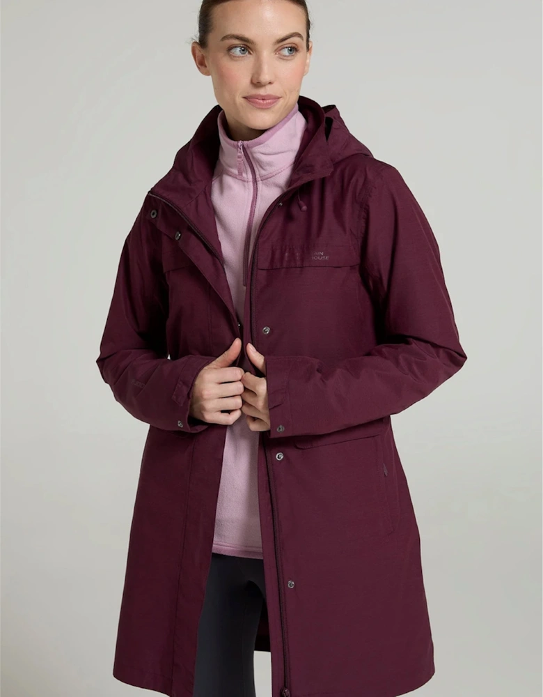 Mountain Warehouse Womens/Ladies Cloudburst Textured Waterproof Jacket
