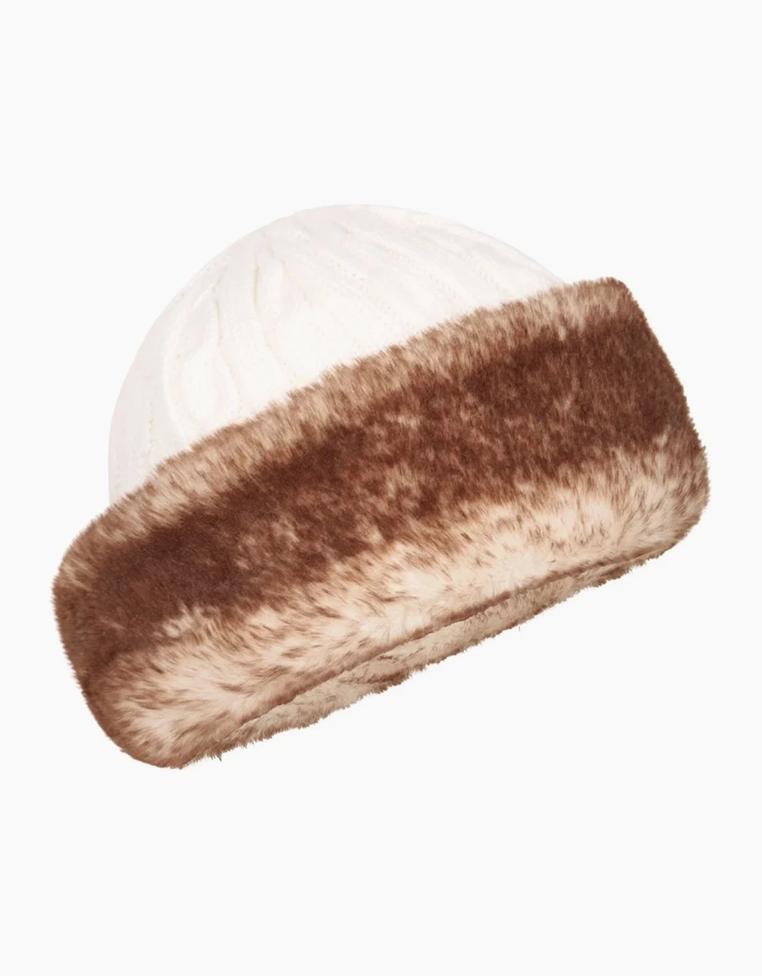 Mountain Warehouse Womens/Ladies Faux Fur Winter Hat