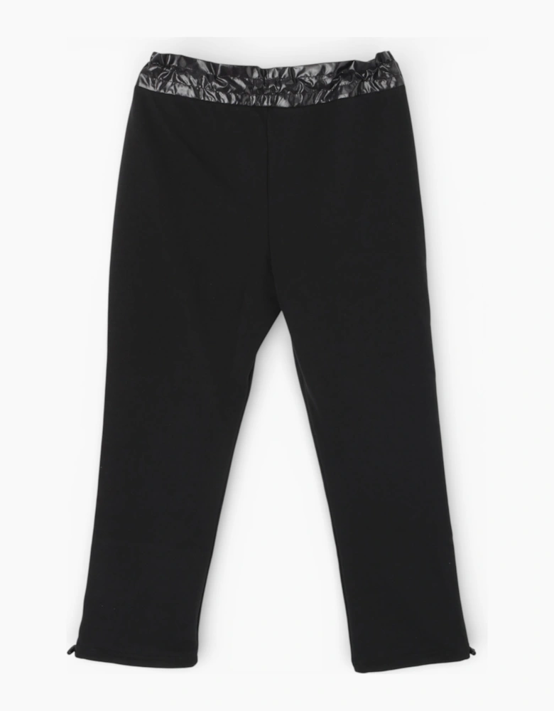 MONCLER NYLON TOP SWEATPANTS BLACK